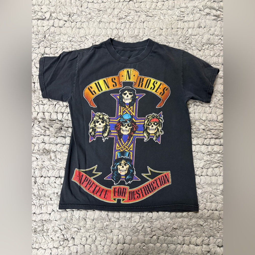 Vintage Guns N Roses Appetite for Destruction band tee